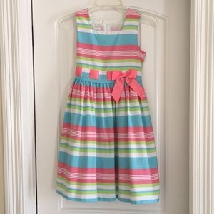 Bonnie Jean Striped Dress